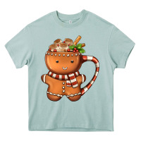Arona Gingerbread Cookie Man Hot Cocoa Coffee Heavy Core Tee - FaDigitalArtStudio