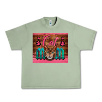 Oil Green Western Cat Mom Urban Heavy Tee - LillyAllenDesigns