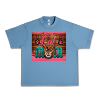 Pebble Blue Western Cat Mom Urban Heavy Tee - LillyAllenDesigns