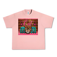Salmon Western Cat Mom Urban Heavy Tee - LillyAllenDesigns