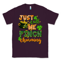 Plum Just call me pinch charming St. Patricks Day Classic Tee - FaDigitalArtStudio
