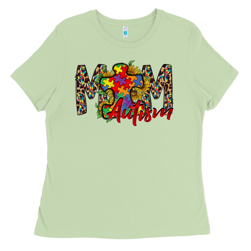 Mom Autism 2 Ladies Tee by RacoonDesign | Teevron