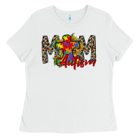 White mom autism 2 Ladies Tee - RacoonDesign
