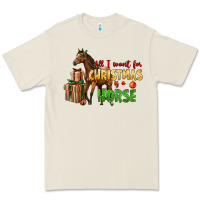 Bone All I Want For Christmas Is A Horse Premium Tee - LillyAllenDesigns