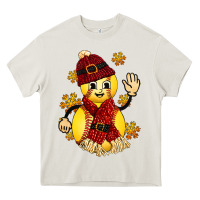Softball Christmas With Hat And Glove Heavy Core Tee | Teevron