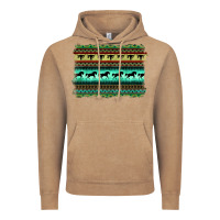 Vintage Coffee turquoise aztec bullskull and horse Vintage Hoodie - BarkalooDesign