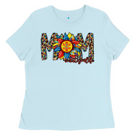 Baby Blue mom autism Ladies Tee - RacoonDesign