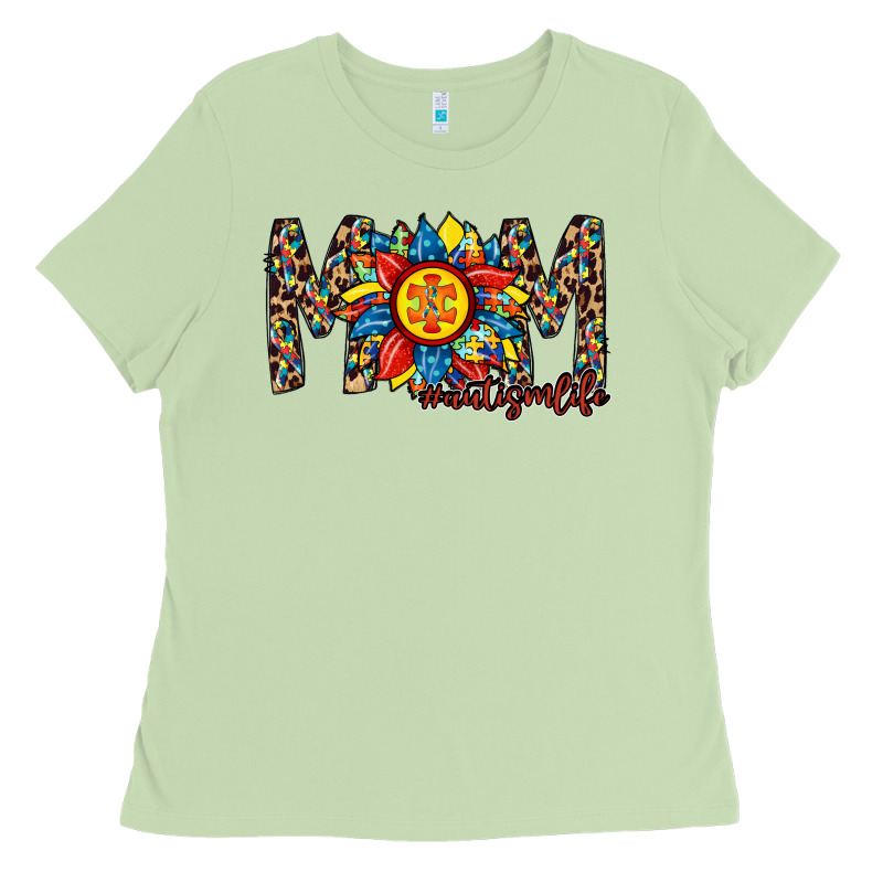 Mom Autism Ladies Tee by RacoonDesign | Teevron