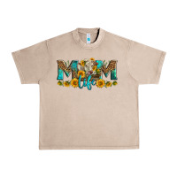 French Oak Western Charolais Cow Mom Life Urban Heavy Tee - LillyAllenDesigns