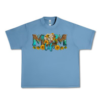 Pebble Blue Western Charolais Cow Mom Life Urban Heavy Tee - LillyAllenDesigns