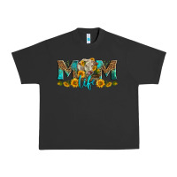 Pigment Black Western Charolais Cow Mom Life Urban Heavy Tee - LillyAllenDesigns
