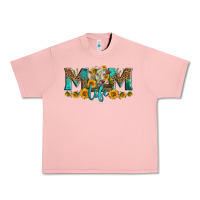 Salmon Western Charolais Cow Mom Life Urban Heavy Tee - LillyAllenDesigns
