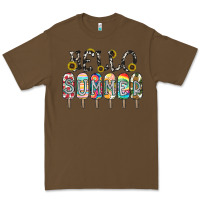 Cacao name vibrant summer greeting with popsicles Premium Tee - CowhideDigitalArt