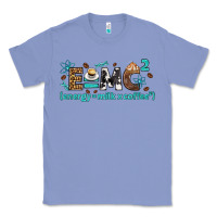 Colony Blue e=mc2 energy milk coffee bbs Classic Tee - BundleAndBundleShop