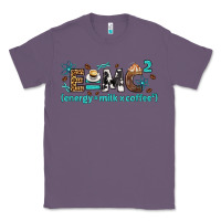 Lavender e=mc2 energy milk coffee bbs Classic Tee - BundleAndBundleShop