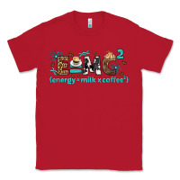 Red e=mc2 energy milk coffee bbs Classic Tee - BundleAndBundleShop