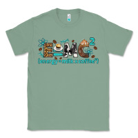Sage e=mc2 energy milk coffee bbs Classic Tee - BundleAndBundleShop