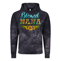 Cloud Black blessed nana Vintage Hoodie - BarkalooDesign