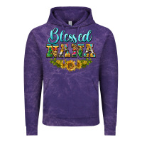 Cloud Purple blessed nana Vintage Hoodie - BarkalooDesign