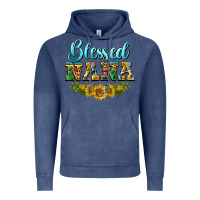 Vintage Denim blessed nana Vintage Hoodie - BarkalooDesign