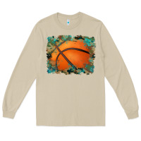 Mushroom sports basketball background Long Sleeve Tee - Artiststas