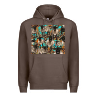 Coffee Suffolk sheeps Premium Hoodie - BarkalooDesign