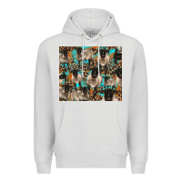 Dove Grey Suffolk sheeps Premium Hoodie - BarkalooDesign