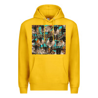 Lemon Suffolk sheeps Premium Hoodie - BarkalooDesign