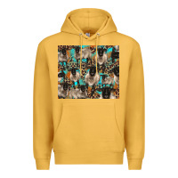 Mustard Suffolk sheeps Premium Hoodie - BarkalooDesign