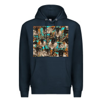 Navy Suffolk sheeps Premium Hoodie - BarkalooDesign