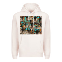 Pale Pink Suffolk sheeps Premium Hoodie - BarkalooDesign