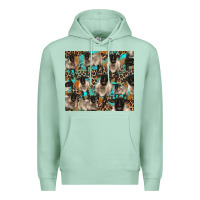 Seafoam Suffolk sheeps Premium Hoodie - BarkalooDesign