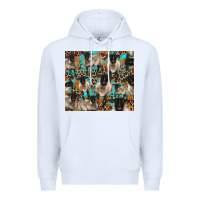 White Suffolk sheeps Premium Hoodie - BarkalooDesign