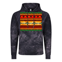 Cloud Black thunderbird bullskull Aztec pattern Vintage Hoodie - BarkalooDesign