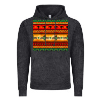 Vintage Black thunderbird bullskull Aztec pattern Vintage Hoodie - BarkalooDesign