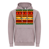 Thunderbird Bullskull Aztec Pattern Vintage Hoodie | Teevron