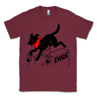 Burgundy negro matapacos riot dog Classic Tee - baoMotion