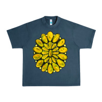 Midnight Navy yellow  gemstone jewelny Urban Heavy Tee - RanaPortraitStore