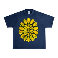 Navy yellow  gemstone jewelny Urban Heavy Tee - RanaPortraitStore