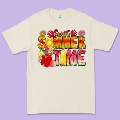 Sweet Summer Time Premium Tee Designed By Cowhidedigitalart