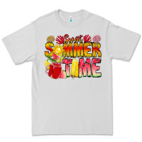 Dove Grey Sweet Summer Time Premium Tee - CowhideDigitalArt