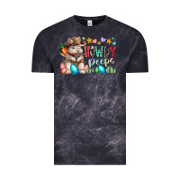 Cloud Black howdy peeps Vintage Tee - RacoonDesign
