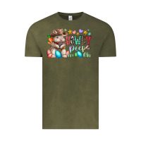 Vintage Olive howdy peeps Vintage Tee - RacoonDesign