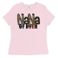 Bubblegum Pink nana of both Ladies Tee - RacoonDesign