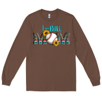 Chestnut sport t ball mom Long Sleeve Tee - Artiststas