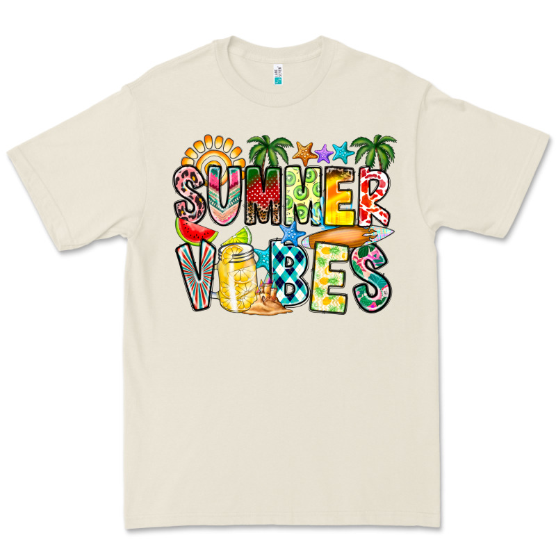 Summer Vibes Premium Tee by CowhideDigitalArt | Teevron