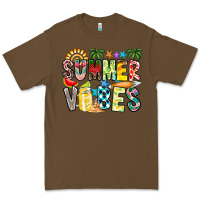 Cacao Summer Vibes Premium Tee - CowhideDigitalArt