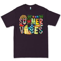 Plum Summer Vibes Premium Tee - CowhideDigitalArt