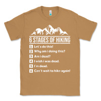 Toasted Coconut hiking 6 stages of hiking funny hiking nature adventure Classic Tee - baoMotion