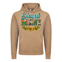 Vintage Coffee blessed mini Vintage Hoodie - BarkalooDesign